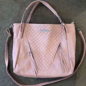 Steve Madden blush pink tote bag!
